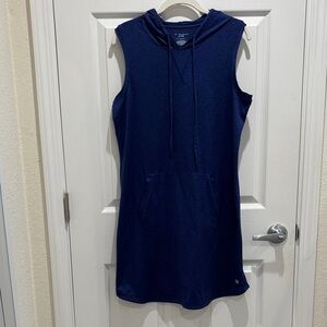 Tek Gear Blue Athletic Dress with Hood
